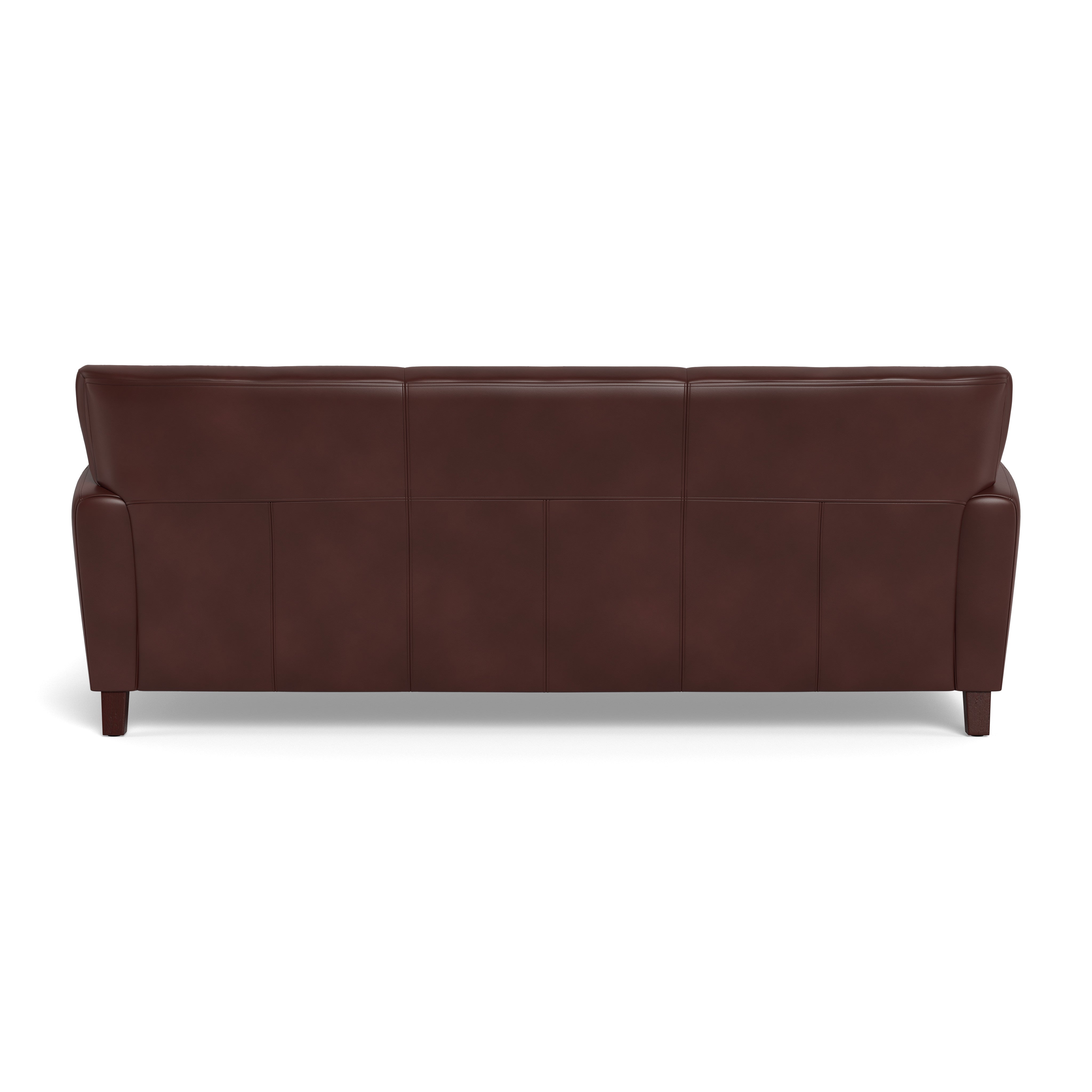 Weldon Leather Sofa Collection, Raisin Brown